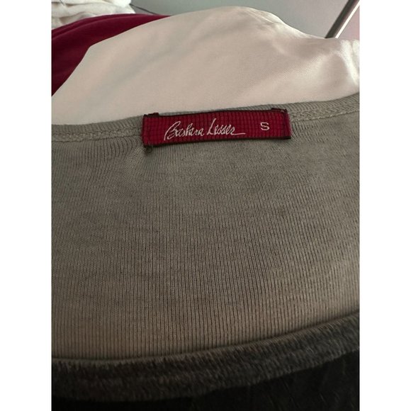 Barbara Lesser L/S tie dye abstract print top Small - Picture 4 of 4